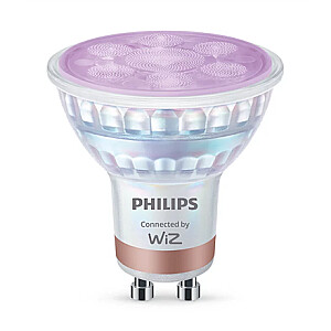 WiZ Philips Smart WiFi Spot PAR16 RGB, 3gab. | GU10 | 4.7 W | Pilna krāsa