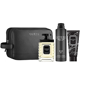 SET GUESS Uomo EDT smidzināms 100ml + DEO smidzināms 226ml + DUŠAS ŽELEJA 100ml + KOSMĒTIKAS MAISS