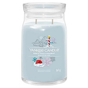 Yankee Candle Signature Ziemeļpola Slēpnis Liela Svece 567g