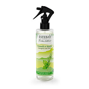 LEMONGRASS & MINT IZSMIDZINĀMS AROMATIZATORS TEKSTILIZSTRĀDĀJUMIEM UN TELPĀM 250ML, ESTEBAN