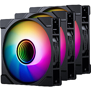 Phanteks M25G2-120 D-RGB Обратный лопастной вентилятор 3-pack черный (PH-F120M25R_G2_DBK01_3P)