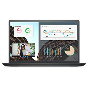 Dell Vostro 15 3530 | Oglekļa melns | 15.6 " | WVA | FHD | 1920 x 1080 pikseļi | Pretatspīduma | Intel Core i5 | i5-1334U | 8 GB | DDR4 | Cietā diska ietilpība 512 GB | Intel UHD Graphics | Ubuntu | 802.11ac | Tastatūras valoda angļu | Tastatūra ba