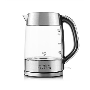 ETA Kettle | ETA415490000 Crysten | Elektriskais | 2100 W | 1.7 L | Stikls | 360° rotējoša pamatne | Stikls