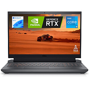 Dell G15 15 5530 FHD 165Hz i5-13450HX/16GB/1TB/NVIDIA GF RTX4050 6GB/Win11 Pro/ENG apgaismotā klaviatūra/pelēka/3G pamata uz vietas | Dell