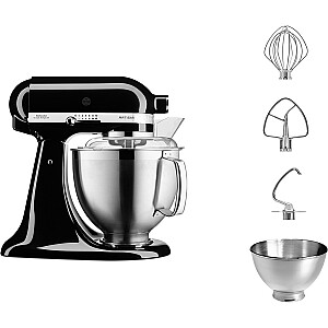 Кухонный комбайн KitchenAid Artisan 5KSM185PS 300 Вт 4.8 Л Черный