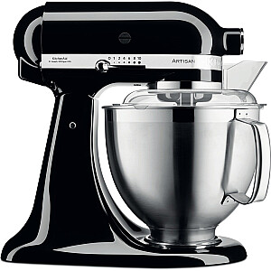 KitchenAid Artisan 5KSM185PS pārtikas pārstrādātājs 300 W 4.8 L melns