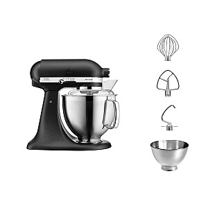 Кухонный комбайн KitchenAid ARTISAN 5KSM185PS 300 Вт 4.8 Л Черный