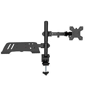 Monitoru statīvs 13-32 collas un klēpjdators 17 collas galda rotējošs