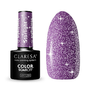 CLARESA Soak Off UV/LED Starlight hibrīda laka 5 5g