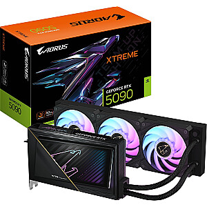 Grafikas karte Gigabyte AORUS GeForce RTX 5090 Xtreme Waterforce 32GB GDDR7 (GV-N5090AORUSX W-32GD)