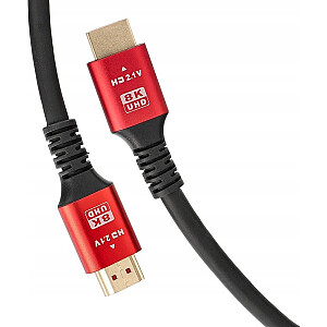 HDMI кабель 2.1 8K 60Hz / 4K 120Hz – Ultra High Speed, HDR, eARC, VRR, 48Gbps 1 м черный