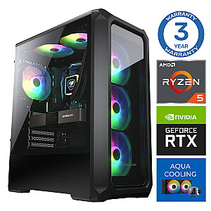 INTOP AQUA Ryzen 5 7600X 32GB DDR5 2TB SSD M.2 NVME RTX3060 12GB no-OS