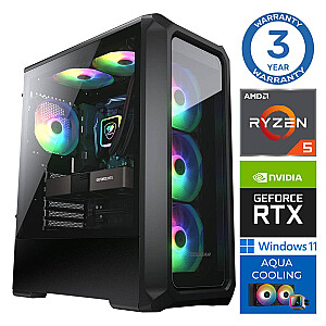 INTOP AQUA Ryzen 5 7600X 16GB DDR5 500SSD M.2 NVME RTX3060 12GB WIN11