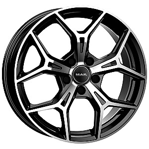 MAK Epica Black Mirror 6,5x17 4x108 ET32 CB65,1 Flat 660 kg F6570PIBM32EG1X MAK