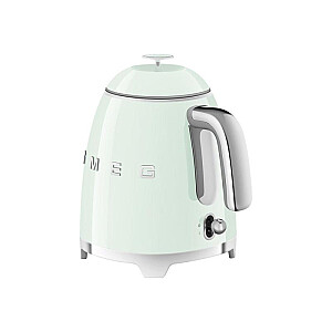 SMEG tējkanna (KLF05PGEU) mini 0,8L pasteļzaļā