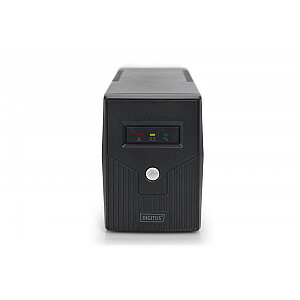 UPS Line-Interactive LED BASIC, 600VA/360W, 1x12V/7Ah, AVR, 2x Schuko CEE 7/3