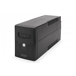 UPS Line-Interactive LED BASIC, 600VA/360W, 1x12V/7Ah, AVR, 2x Schuko CEE 7/3