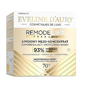 EVELINE D'Aury RemodeLift krēms, kas uzlabo ādas elastību 70+ dienai un naktij 50ml