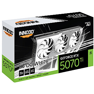 Inno3D GeForce RTX 5070 Ti X3 OC WHITE NVIDIA 16 ГБ GDDR7