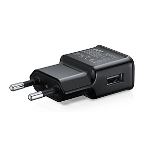 Универсальное зарядное устройство Samsung ETA-U90EBE с USB-разъемом 2 А для телефона и планшета, черное