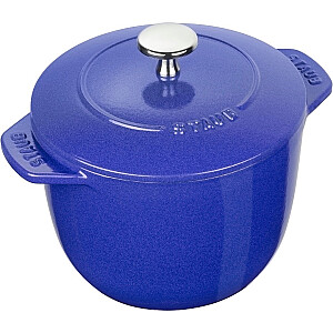 STAUB LA COCOTTE Маленькая круглая кастрюля 3 л, Синяя