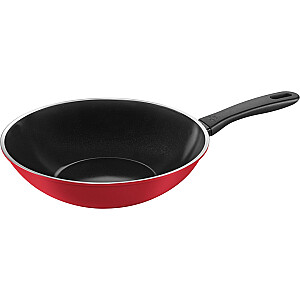 WOK 28 cm sarkans