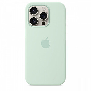 Силиконовый чехол с MagSafe для iPhone 16 Pro - морская вода
