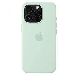 Силиконовый чехол с MagSafe для iPhone 16 Pro - морская вода