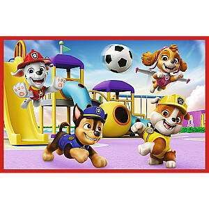 TREFL PAW PATROL Puzļu komplekts Jautrā suņu diena, 2x24 gab.