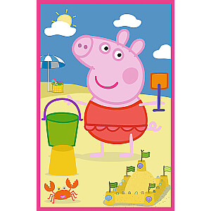 TREFL PEPPA PIG Pužļu komplekts Draudzības spēks, 3x50 gab.