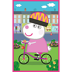 TREFL PEPPA PIG Pužļu komplekts Draudzības spēks, 3x50 gab.