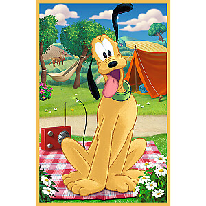 TREFL DISNEY MICKEY MOUSE Pužļu komplekts Pele brīvdienās, 3x50 gab.