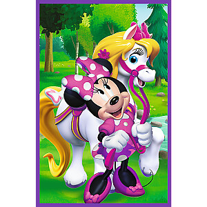 TREFL DISNEY MICKEY MOUSE Pužļu komplekts Minnie un draugi, 3x80 gab.