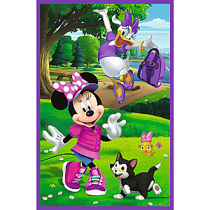 TREFL DISNEY MICKEY MOUSE Pužļu komplekts Minnie un draugi, 3x80 gab.