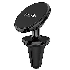 yesido C175 One-touch Opening 360 Adjustable Viewing Angle Mini Suction Cup Ejector Clip Phone Holder Black