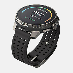 Suunto Race 3.63 см (1.43") AMOLED 49 мм Цифровой 466 x 466 пикселей Сенсорный экран Черный GPS (спутниковый)