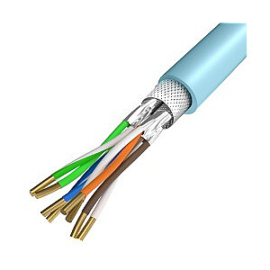 Unitek kabelis savītā pāra LSZH Cat. 6a S/FTP 305 m