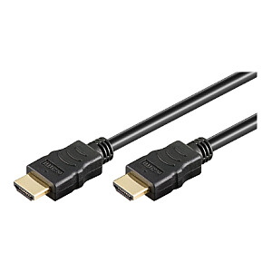 Goobay Высокоскоростной HDMI-кабель с Ethernet | Черный | HDMI | 15 м