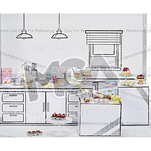 MINIVERSE Spēļu komplekts Diner from Scratch