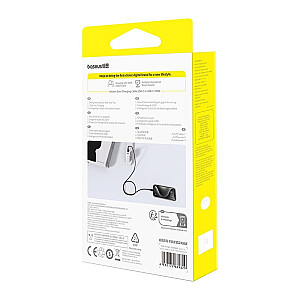 Baseus Dura Type C uz Type C 100 W ātrās uzlādes kabelis 1 m Melns, Sarkans