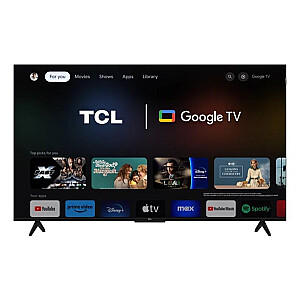 TCL T7B 55T7B ТВ 139.7 см (55") 4K Ultra HD Смарт ТВ Wi-Fi Черный, Титан 600 кд/м²