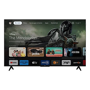 TCL T7B 55T7B ТВ 139.7 см (55") 4K Ultra HD Смарт ТВ Wi-Fi Черный, Титан 600 кд/м²
