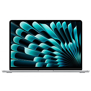 MacBook Air 13,6 Retina M4 16GB 256GB SSD EN Sudrabs MW0W3ZE/A