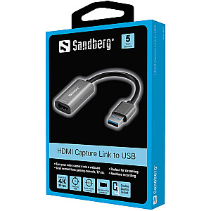 Sandberg 134-19 HDMI Capture Link на USB