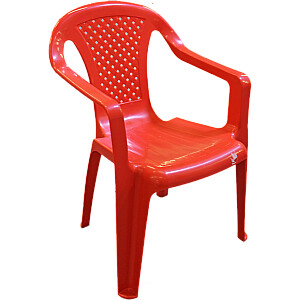 Krēsls bērnu 38x38x52cm Camelia sarkans