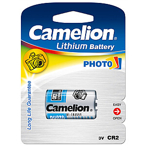 Camelion CR2-BP1R CR2, 850 мАч, литий, 1 шт.