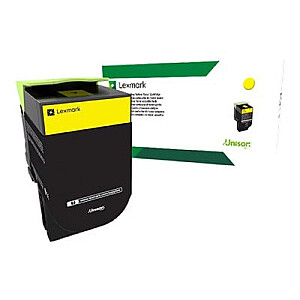 B-GRADE-ITEM! BGRADEITEM! Lexmark kasetne 802HY dzeltena Gelb (80C2HY0)