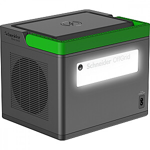 Power Station PPS730-GR Schneider OffGrid Portatīvā Enerģijas Stacija 730, 738Wh Litija jonu, 2 Schuko, Sinusveida