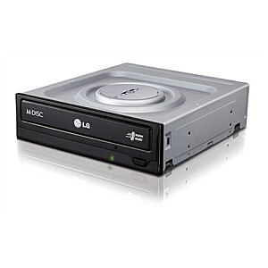 H.L Data Storage DVD-Writer HH Retail type GH24NSD6 Internal, Interface SATA, DVD±R/RW, CD read speed 48 x, CD write speed 48 x, Black, Desktop