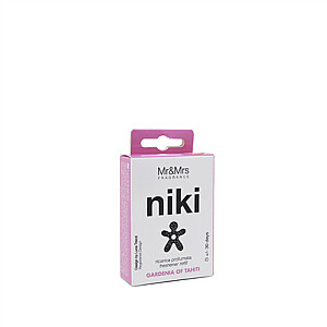 Mr&Mrs Niki Car air freshener refill JRNIKIBX009V00 Refill for Car Scent, Gardenia of Tahiti, Black